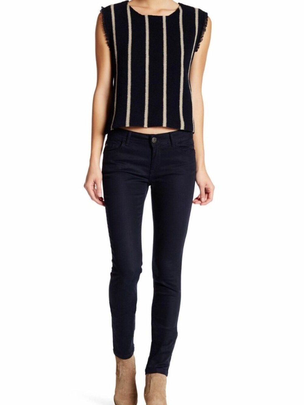 DL1961 New Jeans Women's 27 Amanda NWT Dark Navy